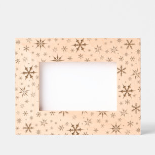 Snowflakes Design Etched Frames