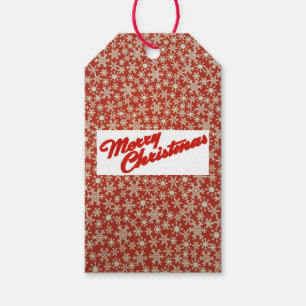 Snowflakes Gift Tag
