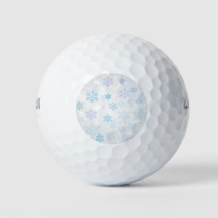 Snowflakes Golf Balls