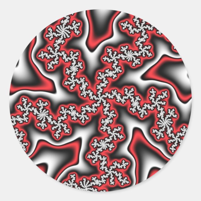 Snowflakes Gone Wild Stickers (Front)