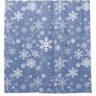 Snowflakes Graphic Customize Colour Background on