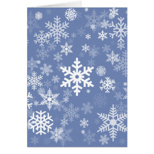 Snowflakes Graphic Customize Colour Background on