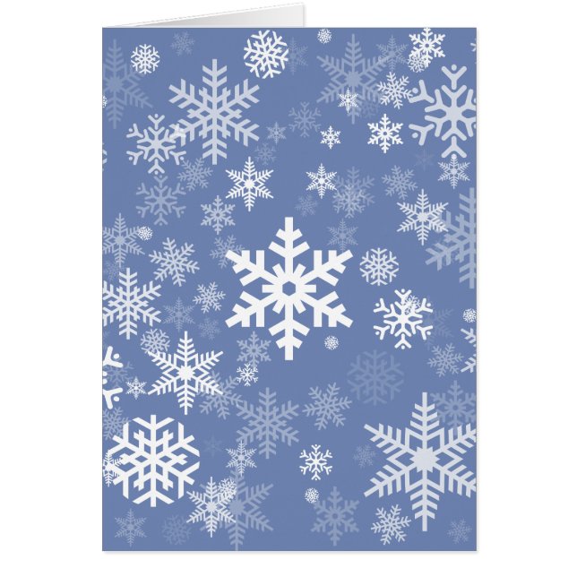 Snowflakes Graphic Customize Colour Background on  (Front)