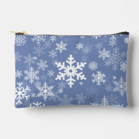 Snowflakes Graphic Customize Colour Background on