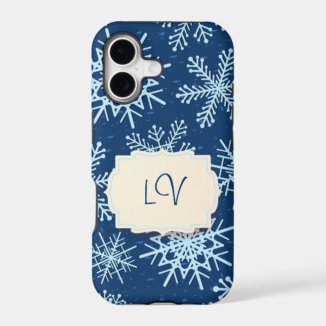 Snowflakes, iPhone 5 case (Back)
