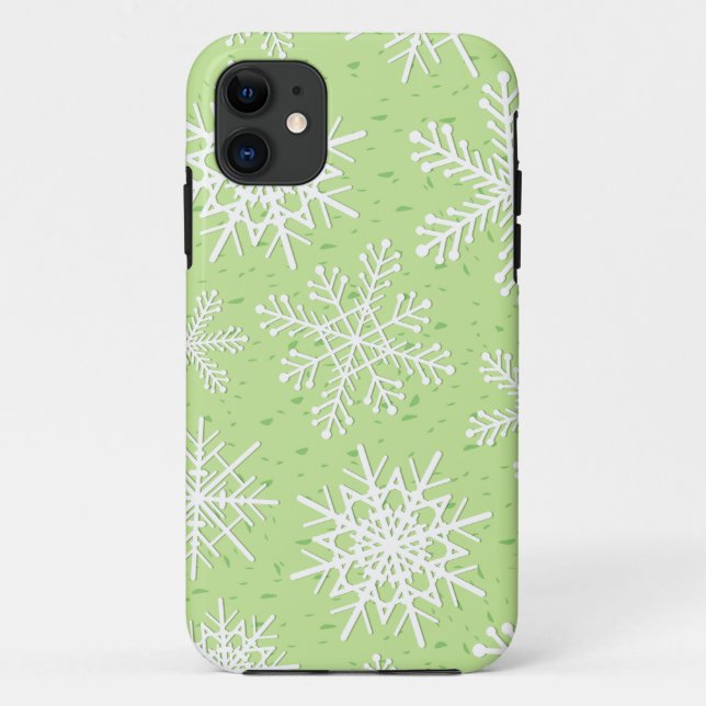 Snowflakes, iPhone 5 case (Back)