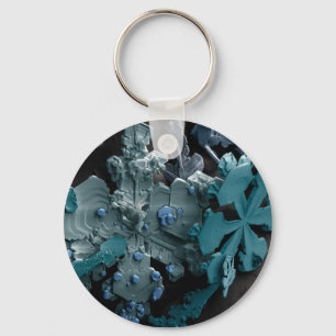 Snowflakes Keychain