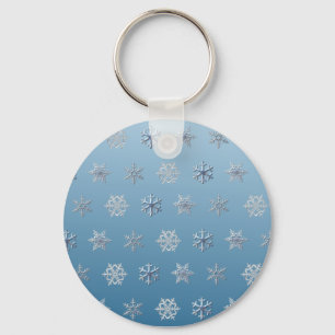 Snowflakes Keychain