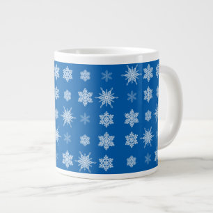 Snowflakes Large Coffee Mug