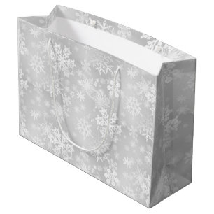Snowflakes Large Gift Bag