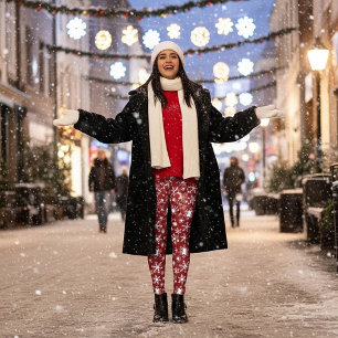 Snowflakes Leggings