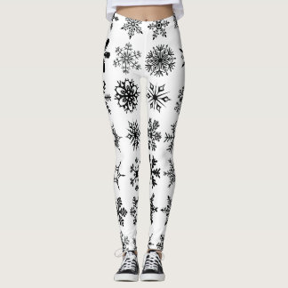 Snowflakes Leggings