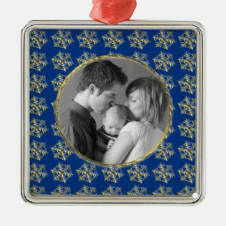 Snowflakes Metal Ornament