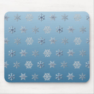 Snowflakes Mouse Pad