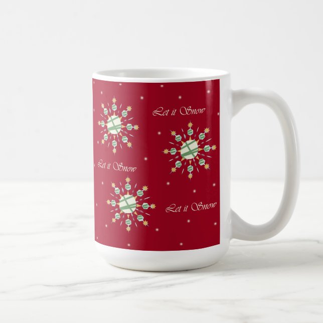 Snowflakes Mug (Right)