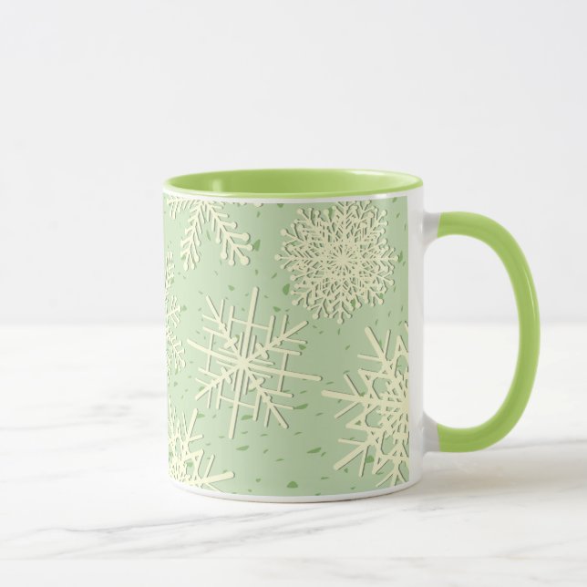 Snowflakes, mug (Right)