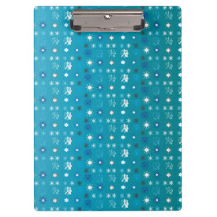 Snowflakes pattern VII Clipboard