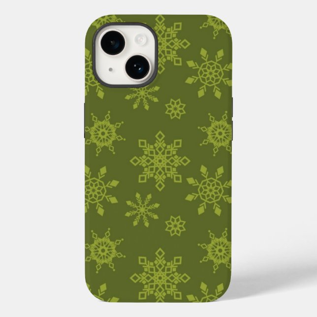 Snowflakes Phone Case (Back)