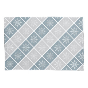 Snowflakes pillowcases