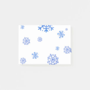 Snowflakes Post-it Notes