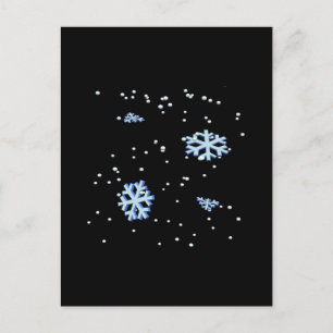 Snowflakes Postcard