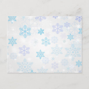 Snowflakes Postcard