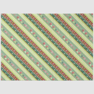 Snowflakes & Presents Tissue Paper