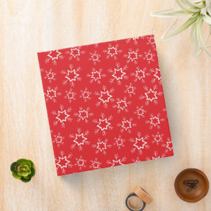 Snowflakes, Red and White Snowflakes, Snow Binder