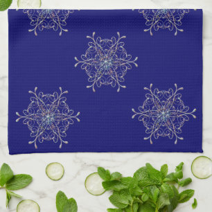 Snowflakes Serviette de cuisine