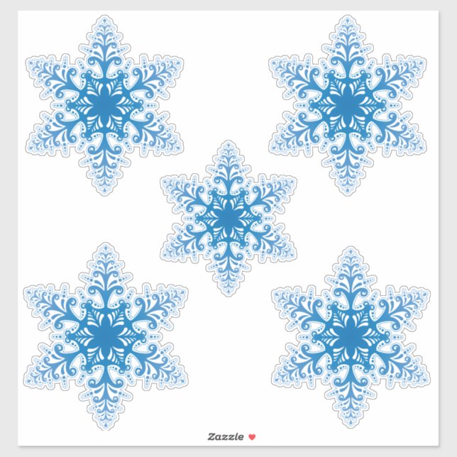 Snowflakes Sticker (Sheet)