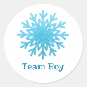 Snowflakes TEAM GARY Genre Reveal Jeu Étiquettes