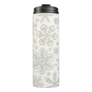 Snowflakes Thermal Tumbler