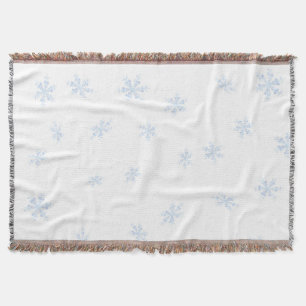 Snowflakes Throw Blanket