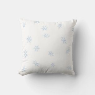 Snowflakes Throw Pillow