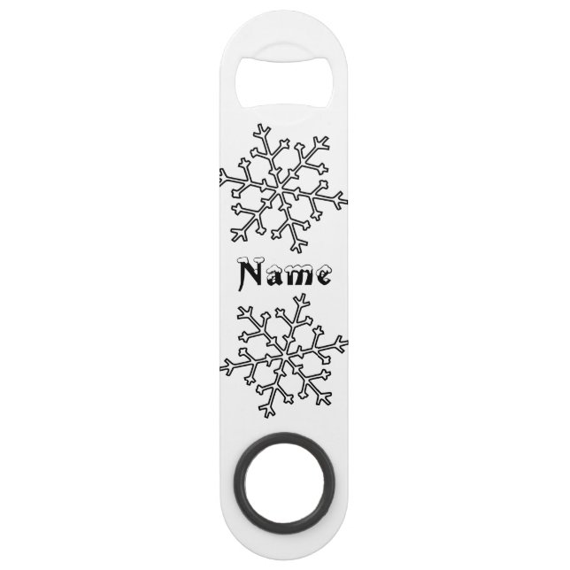 Snowflakes Thunder_Cove Bar Key (Back)