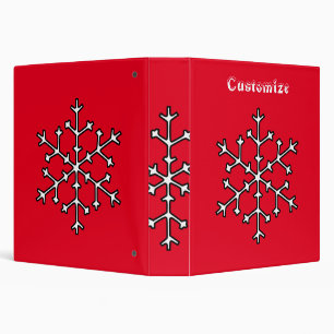 Snowflakes Thunder_Cove Binder