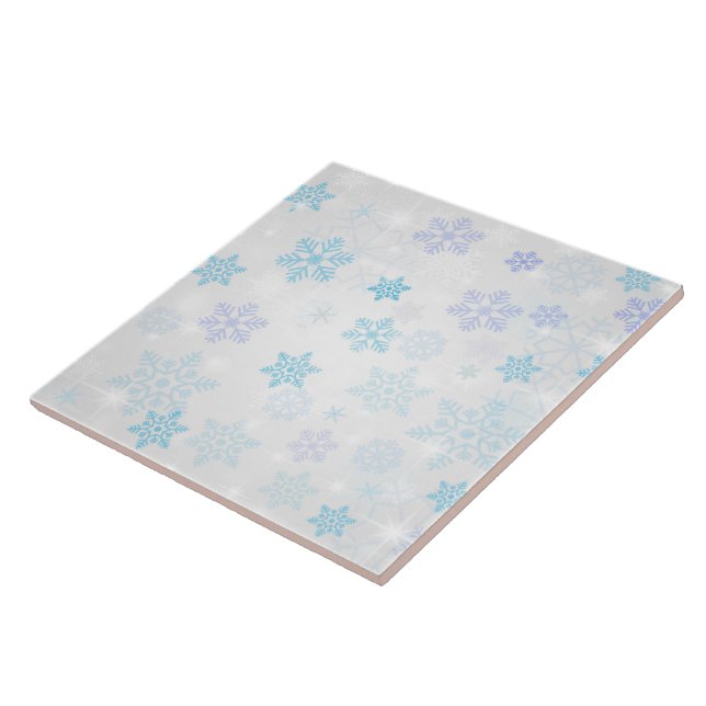 Snowflakes Tile (Side)