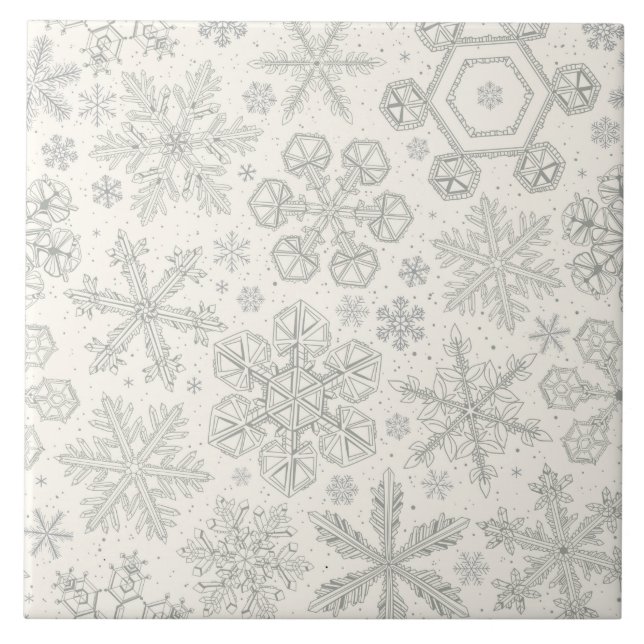 Snowflakes Tile (Front)