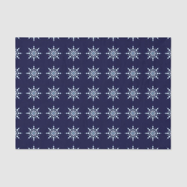 Snowflakes Tissue Paper (Front)