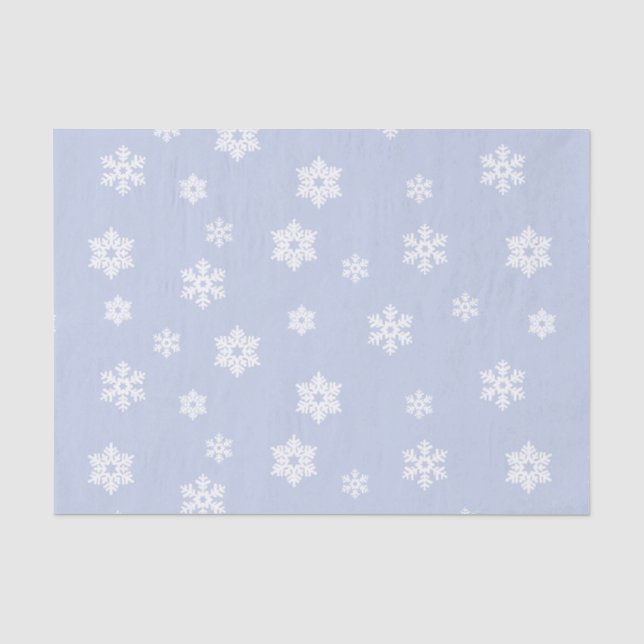 Snowflakes Tissue Paper (Front)