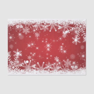 Snowflakes Tissue Paper