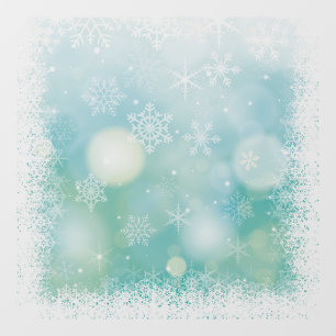 Snowflakes Window Cling