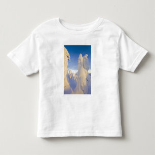 Snowghosts at sunset at Whitefish Mountain Toddler T-shirt