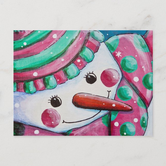 Snowgirl Postcard (Front)