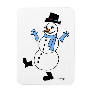 Snowguy Flexible Magnet