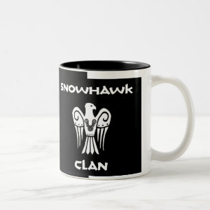 Snowhawk Clan double image mug