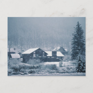 Snowing In Aspen Postcards