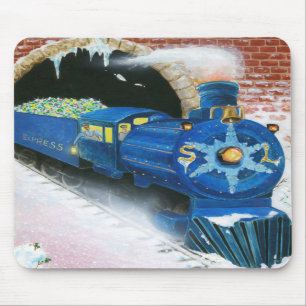 Snowland Express Mousepad