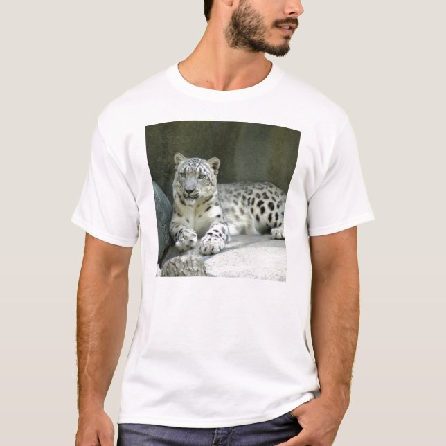 SnowLeopardM003 T-Shirt (Front)