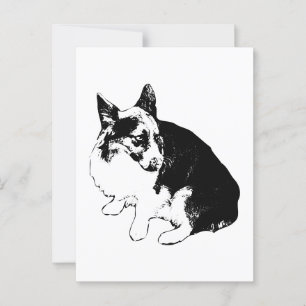 Snowlight Hello, Little Fox Postcard